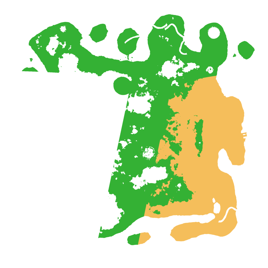Biome Rust Map: Procedural Map, Size: 4000, Seed: 212765788
