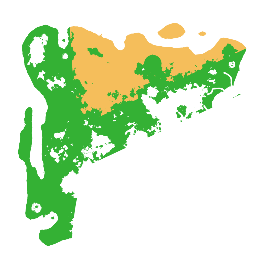Biome Rust Map: Procedural Map, Size: 4000, Seed: 701058147
