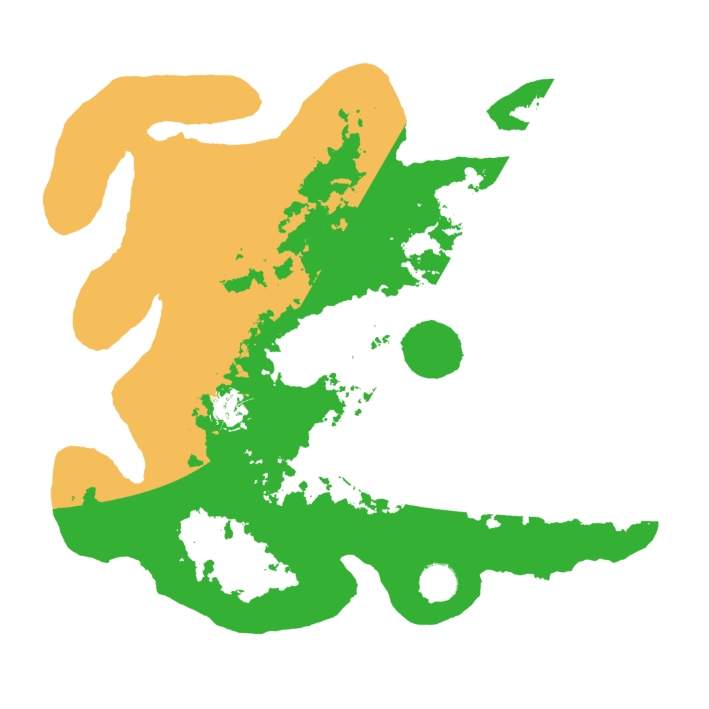 Biome Rust Map: Barren, Size: 3300, Seed: 50500