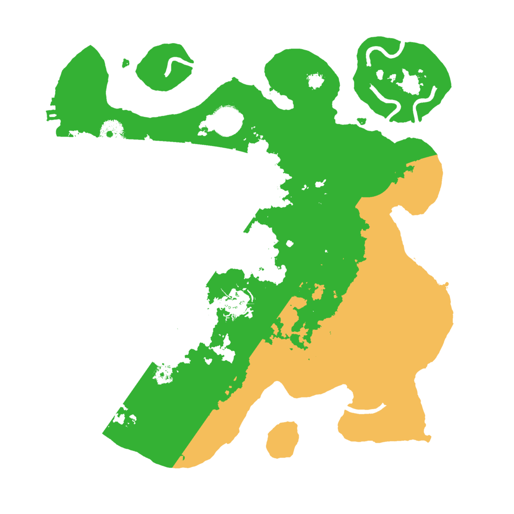 Biome Rust Map: Procedural Map, Size: 3000, Seed: 9271829