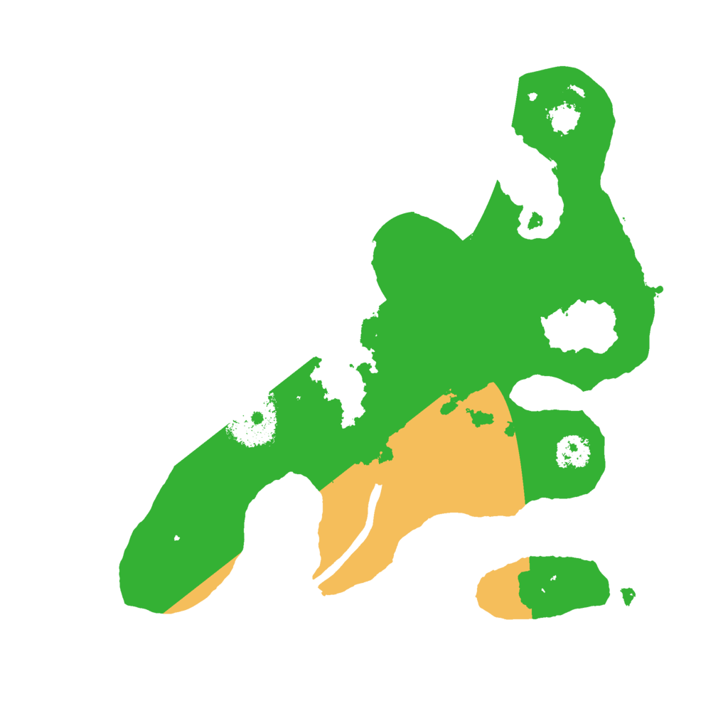 Biome Rust Map: Procedural Map, Size: 2206, Seed: 8372