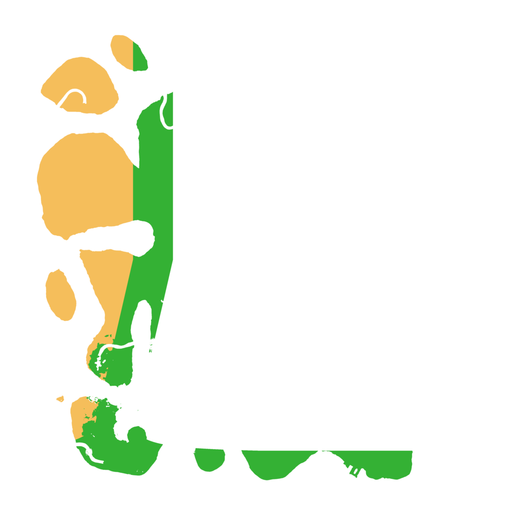 Biome Rust Map: Procedural Map, Size: 3700, Seed: 11546444