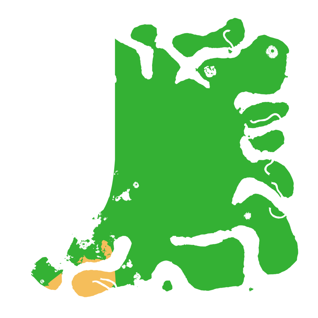 Biome Rust Map: Procedural Map, Size: 4000, Seed: 454756665