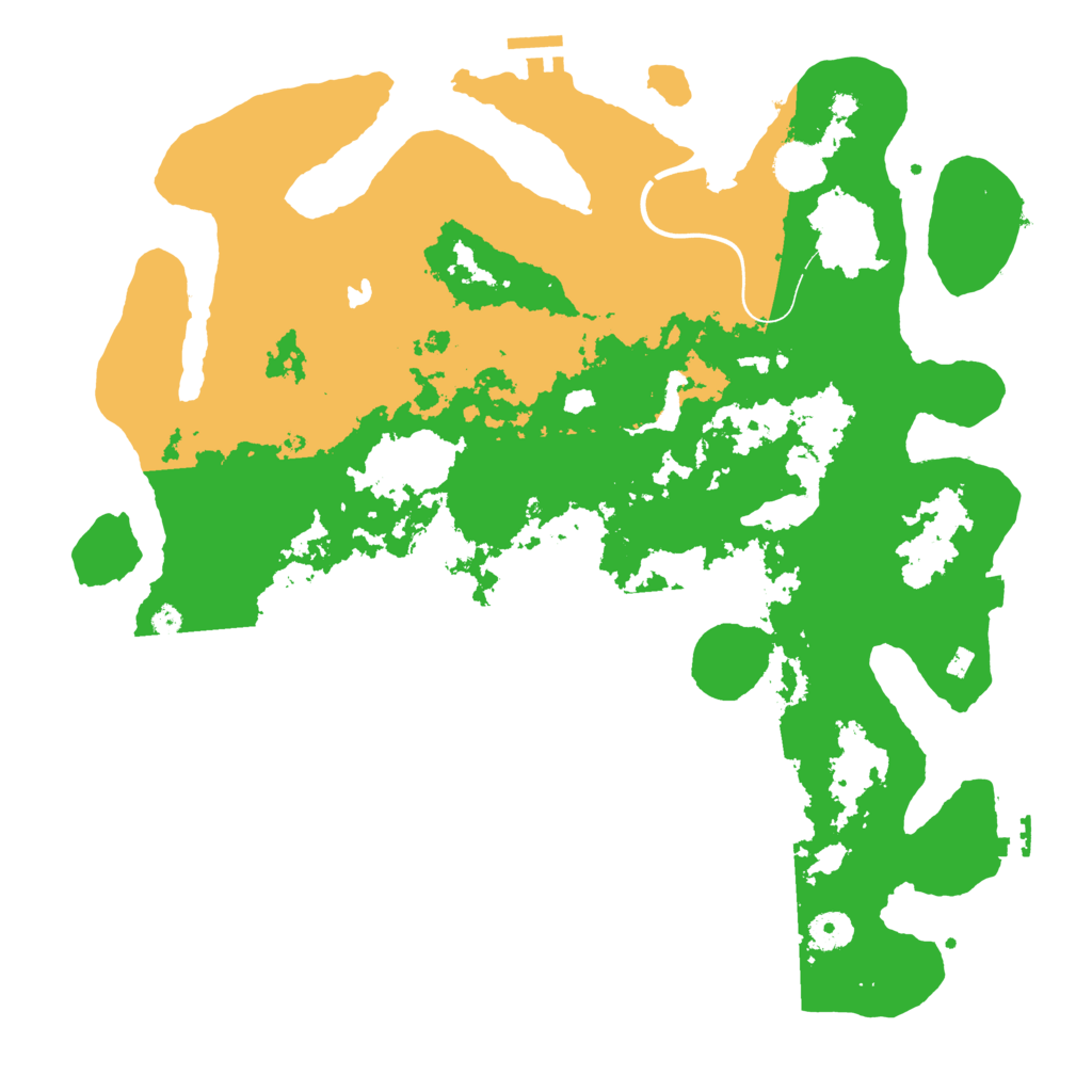 Biome Rust Map: Procedural Map, Size: 4000, Seed: 426857814