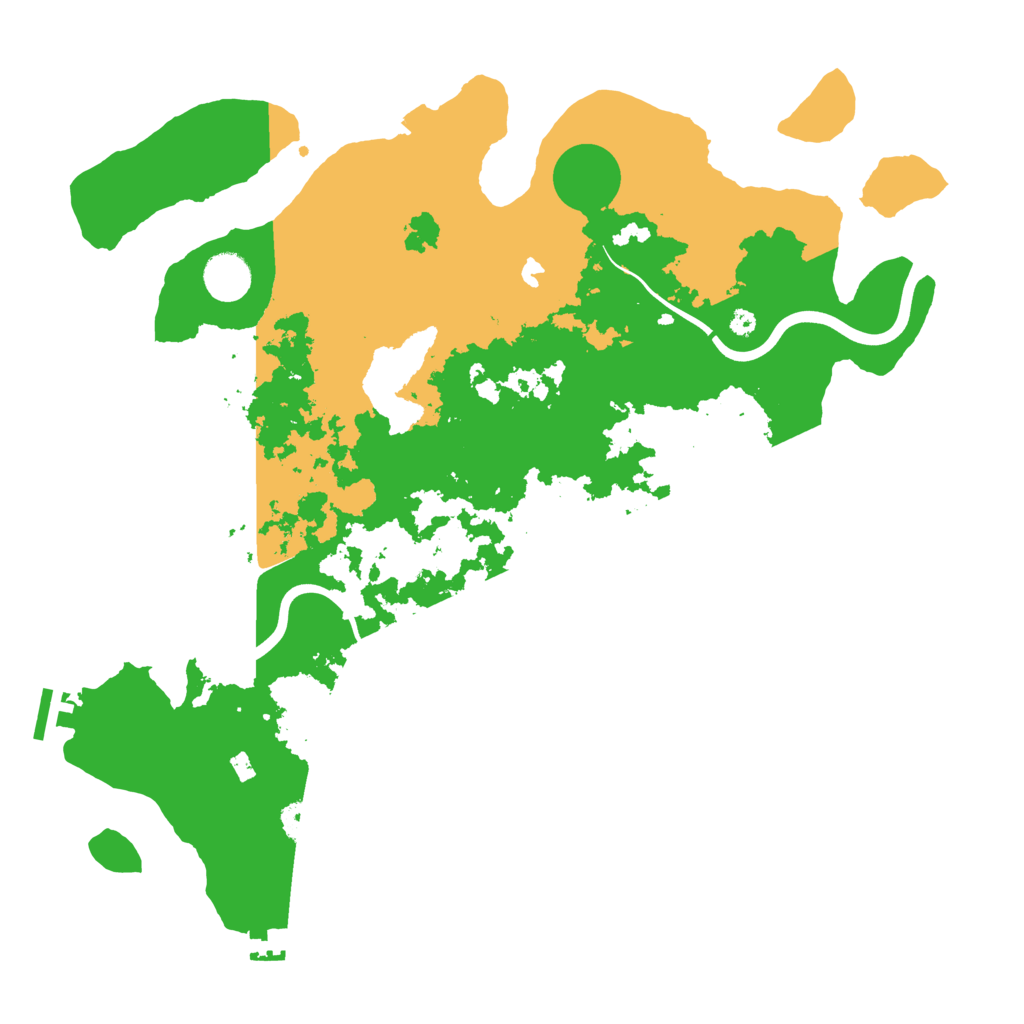 Biome Rust Map: Procedural Map, Size: 4000, Seed: 173572