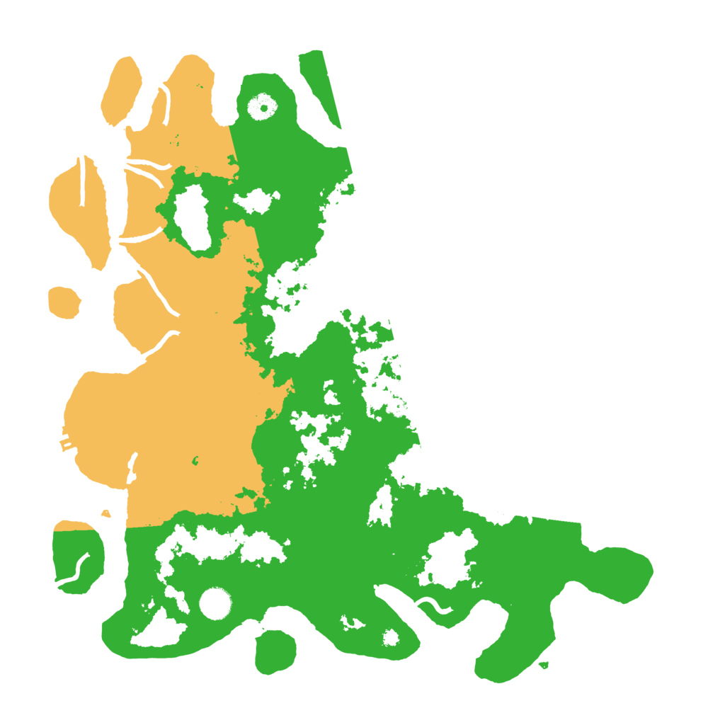 Biome Rust Map: Procedural Map, Size: 4000, Seed: 51234