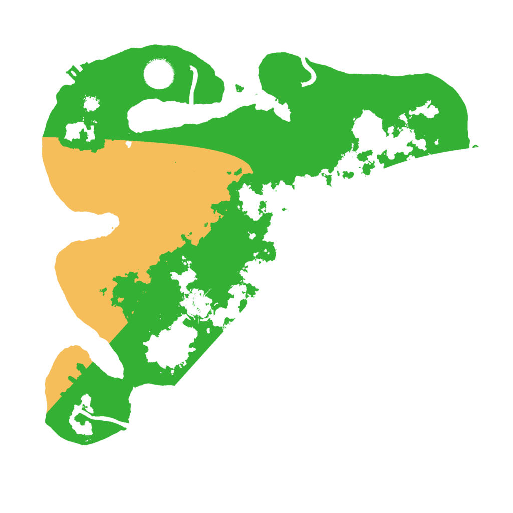 Biome Rust Map: Procedural Map, Size: 3000, Seed: 592066887