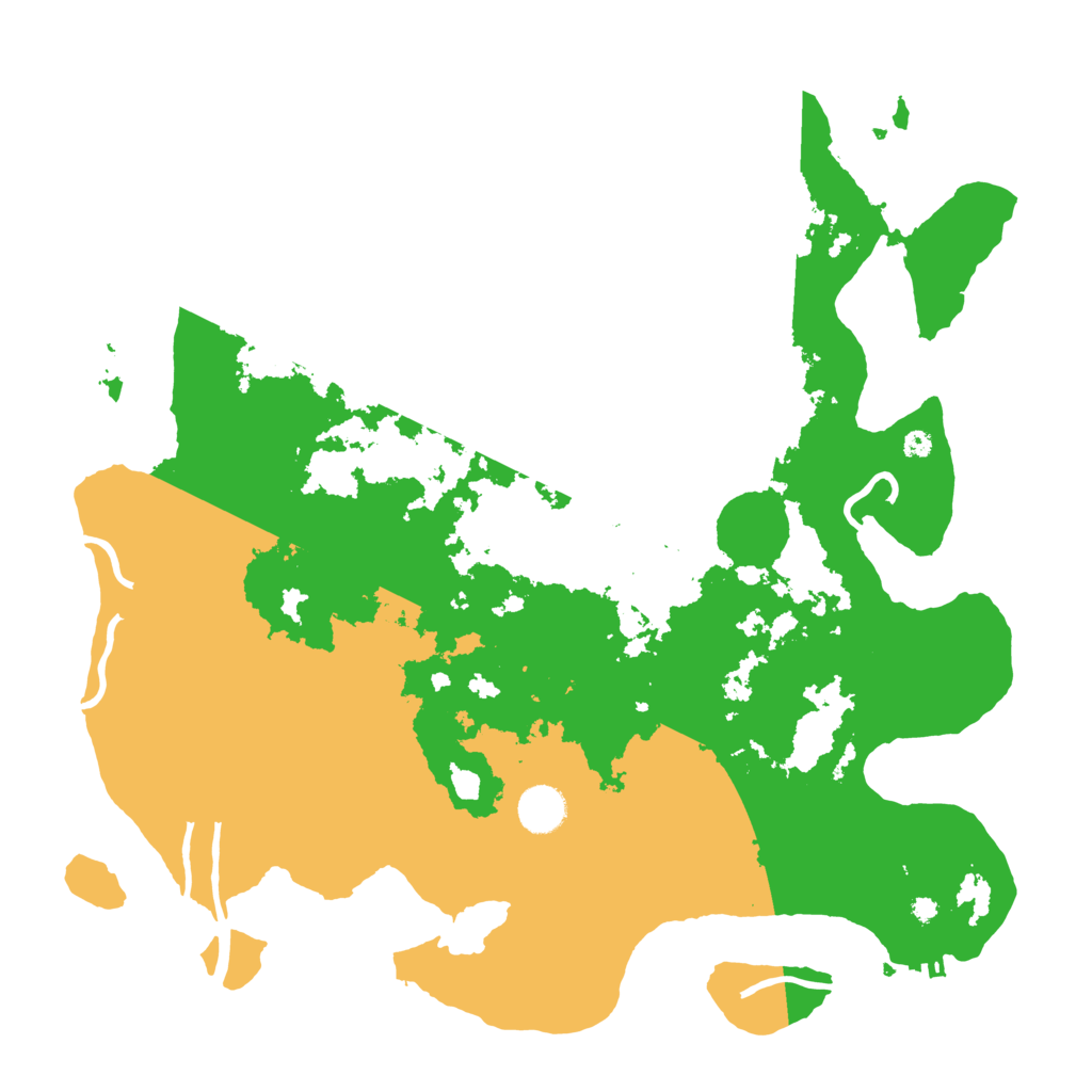 Biome Rust Map: Procedural Map, Size: 4000, Seed: 6750