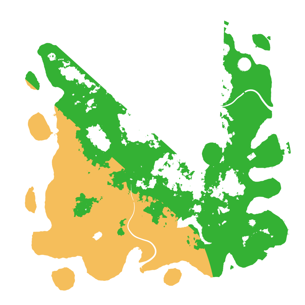 Biome Rust Map: Procedural Map, Size: 4000, Seed: 204705469