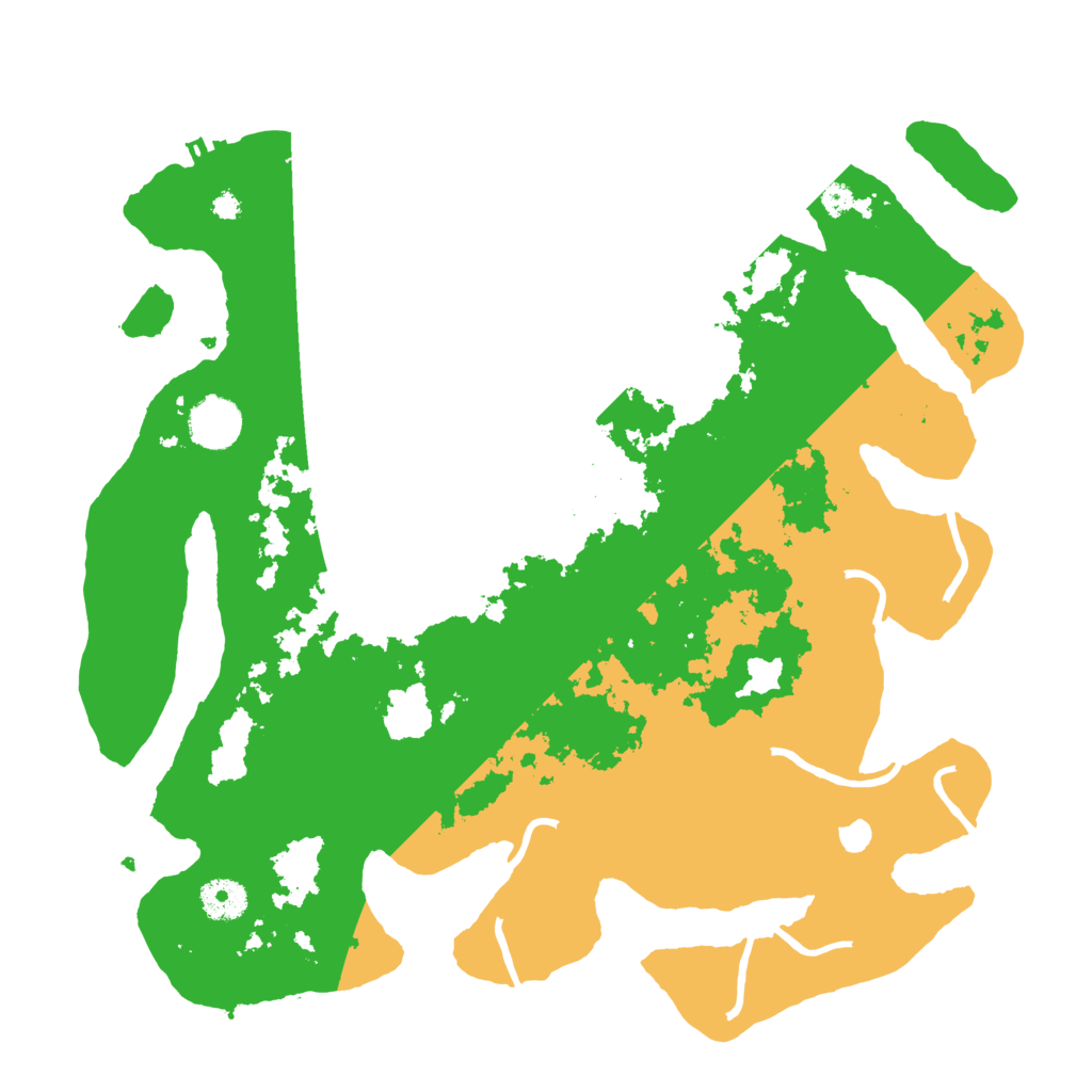 Biome Rust Map: Procedural Map, Size: 3700, Seed: 1860569666