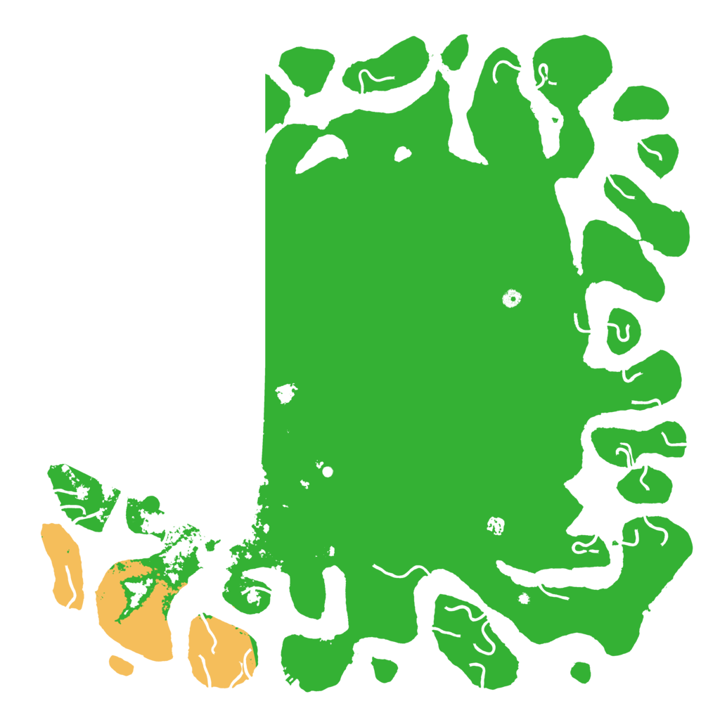 Biome Rust Map: Procedural Map, Size: 6000, Seed: 4713489