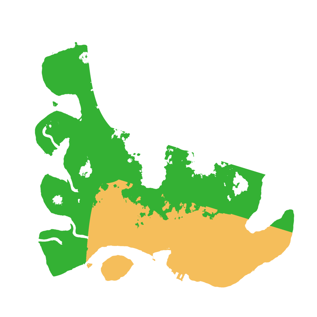 Biome Rust Map: Procedural Map, Size: 3006, Seed: 13825