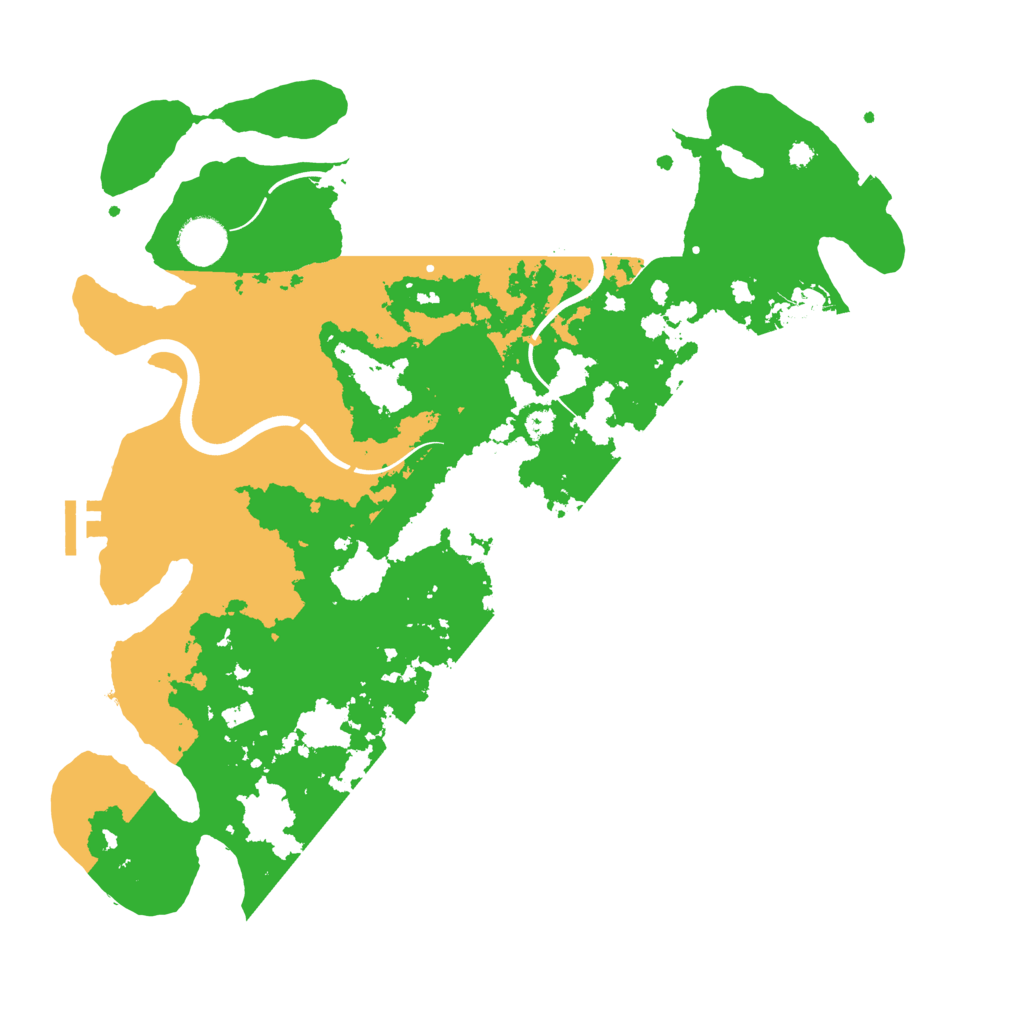 Biome Rust Map: Procedural Map, Size: 3750, Seed: 46351009