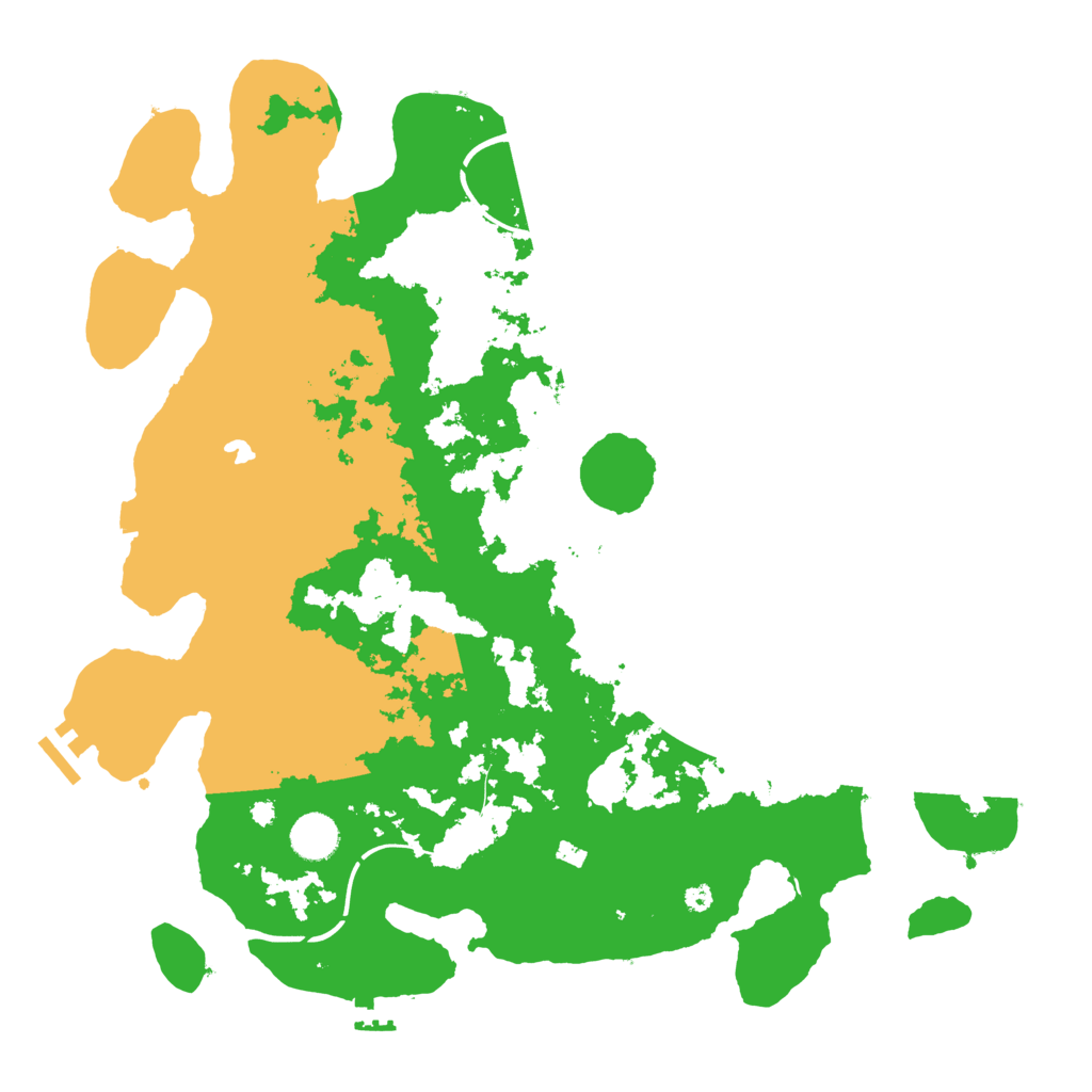 Biome Rust Map: Procedural Map, Size: 4000, Seed: 1493675873