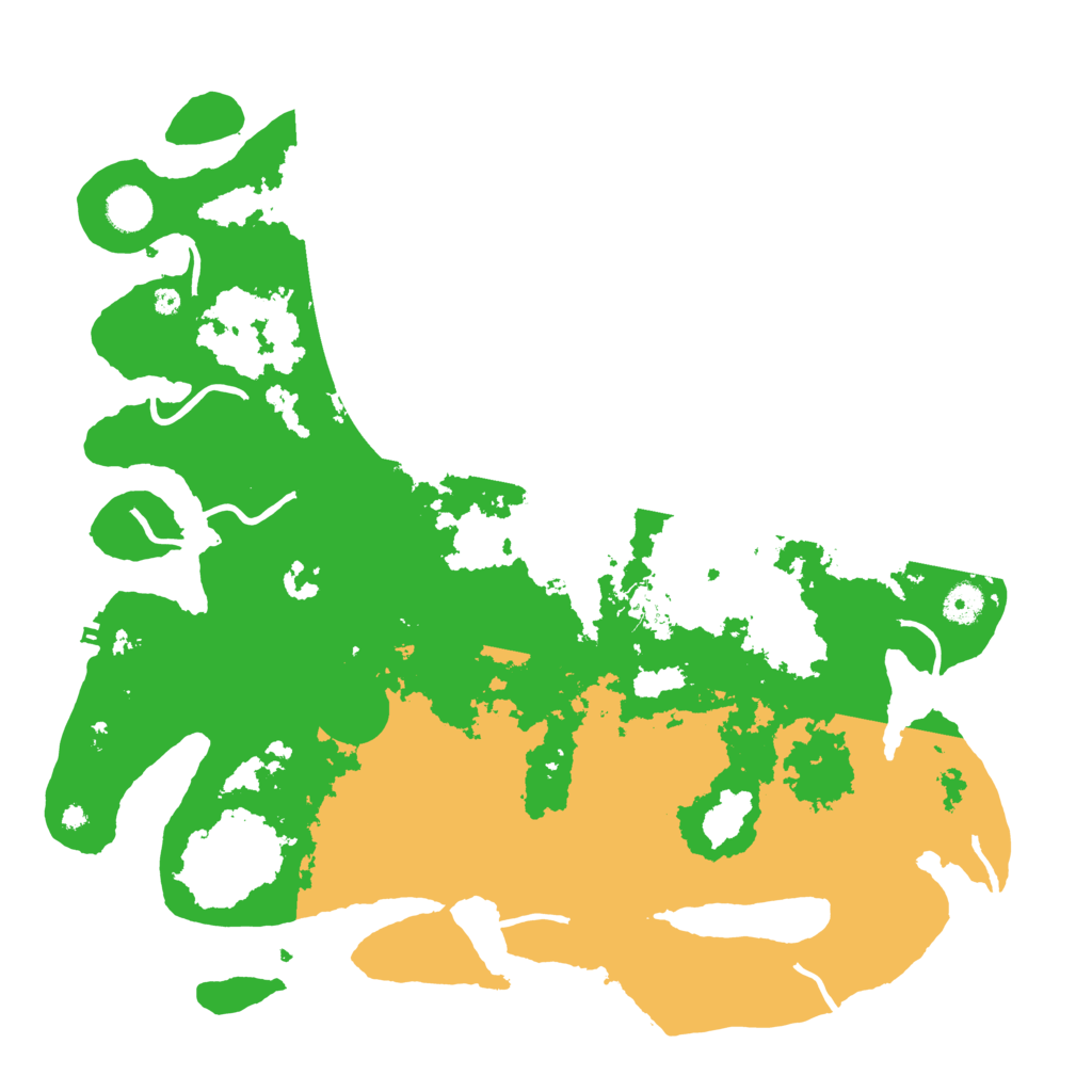 Biome Rust Map: Procedural Map, Size: 4200, Seed: 9980214