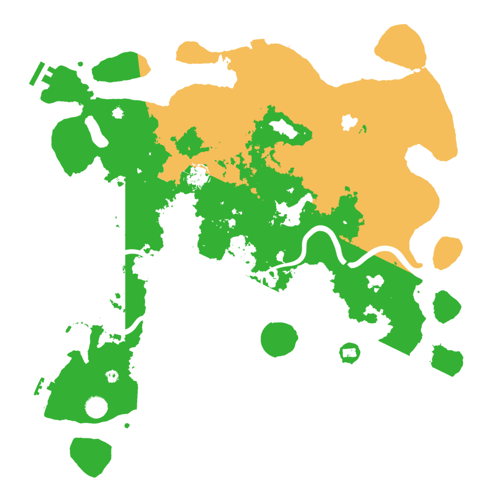 Biome Rust Map: Procedural Map, Size: 4000, Seed: 1878633767