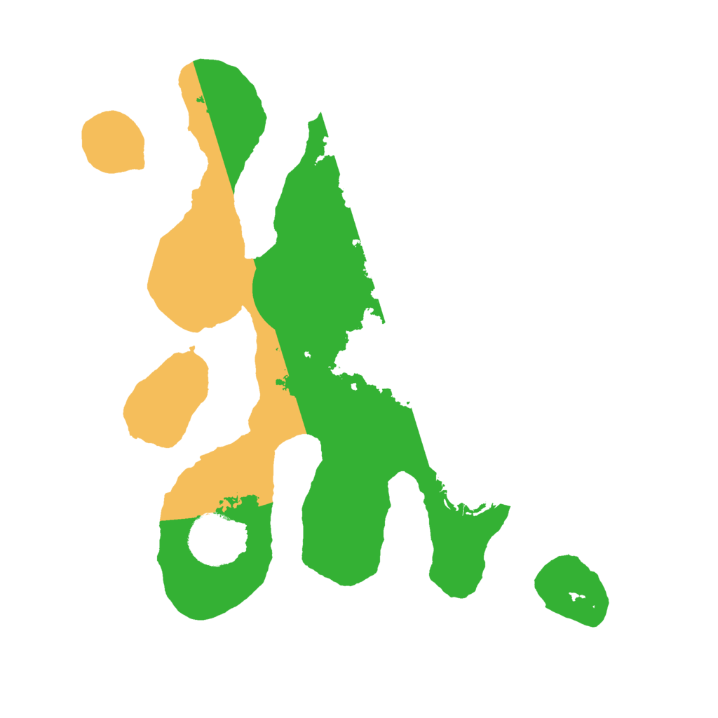 Biome Rust Map: Barren, Size: 2500, Seed: 192