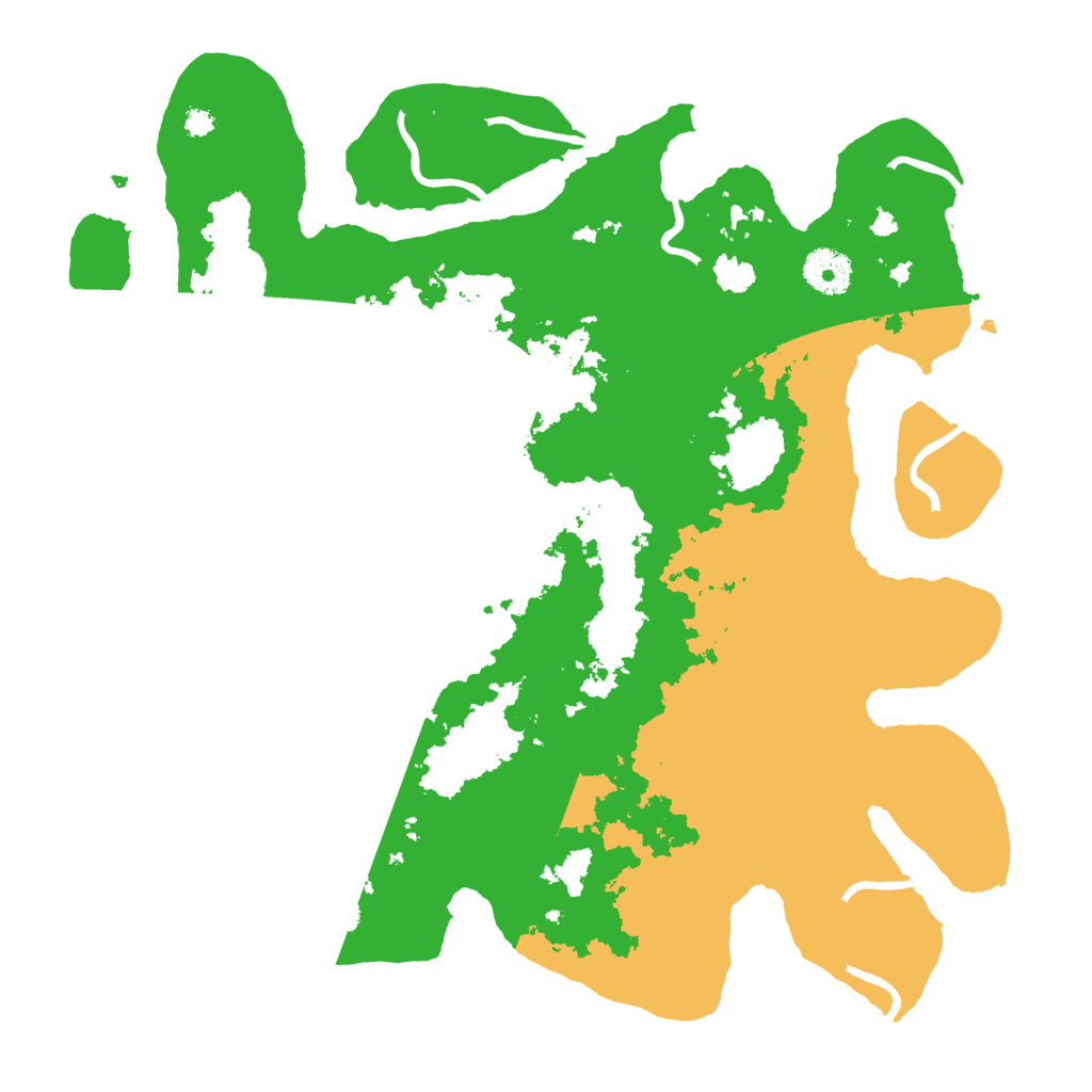 Biome Rust Map: Procedural Map, Size: 3500, Seed: 226833356