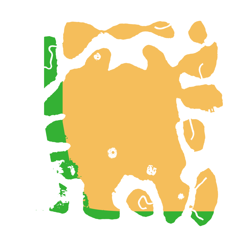 Biome Rust Map: Procedural Map, Size: 3650, Seed: 10210