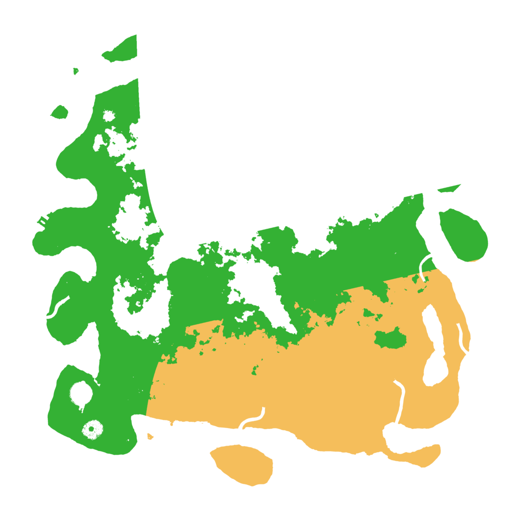 Biome Rust Map: Procedural Map, Size: 4000, Seed: 35629911