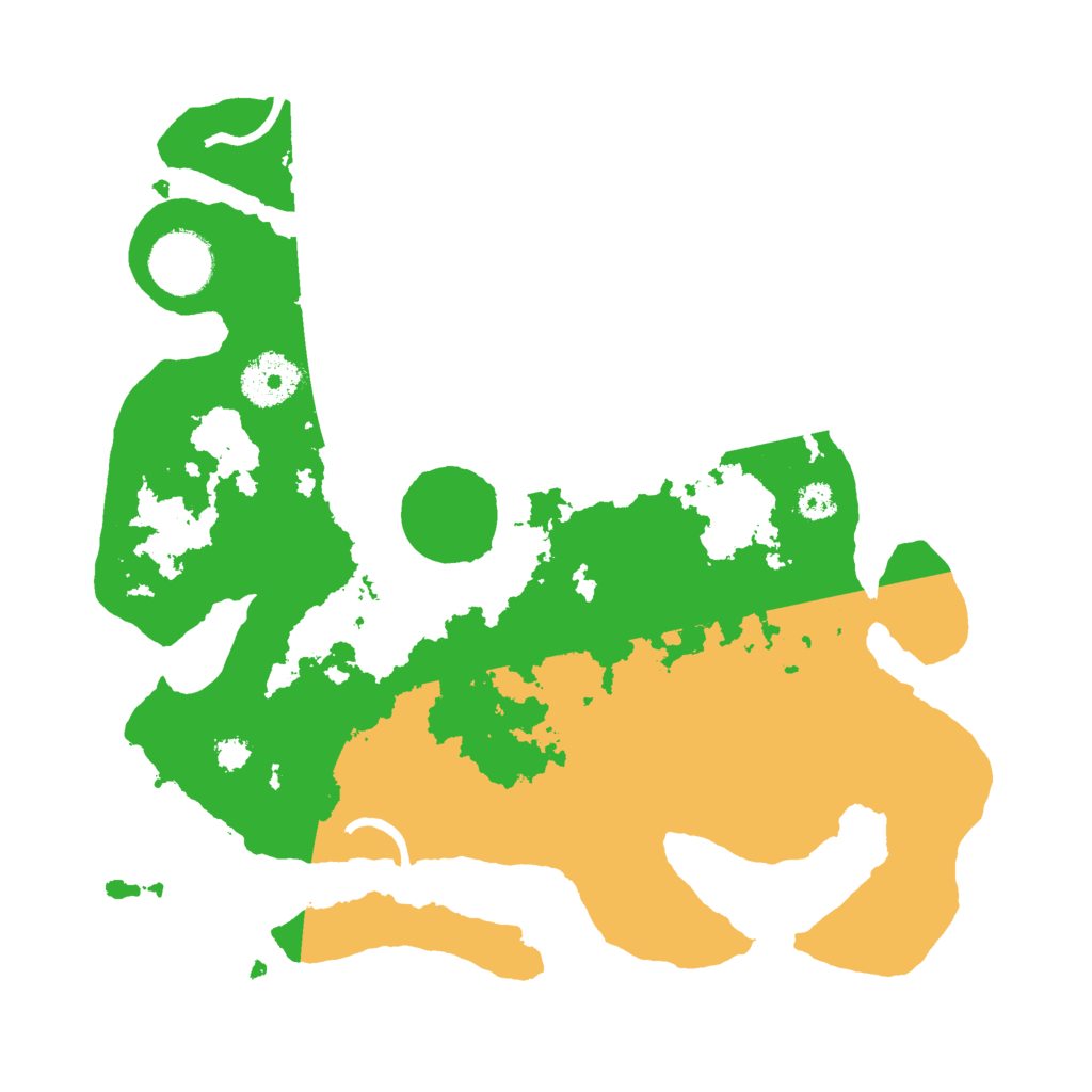 Biome Rust Map: Procedural Map, Size: 3000, Seed: 5345345