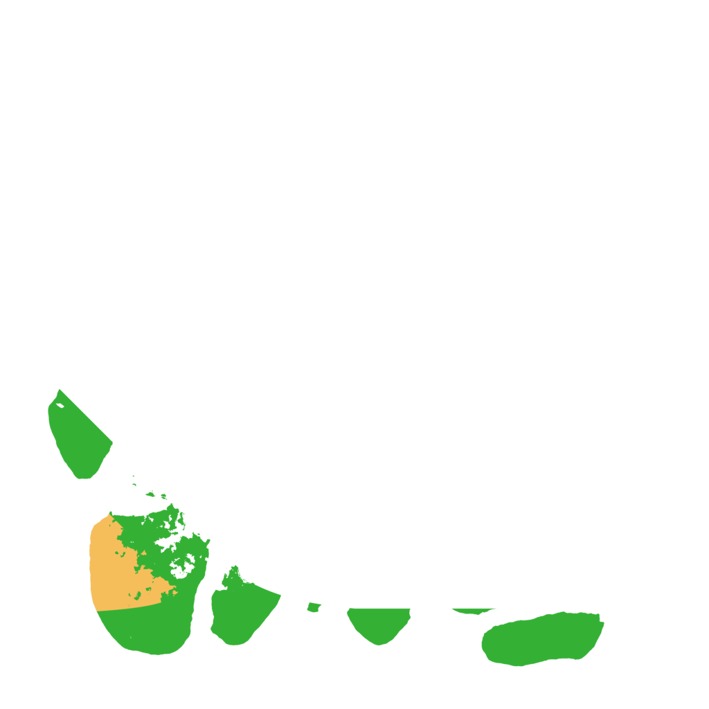 Biome Rust Map: Barren, Size: 4000, Seed: 21021