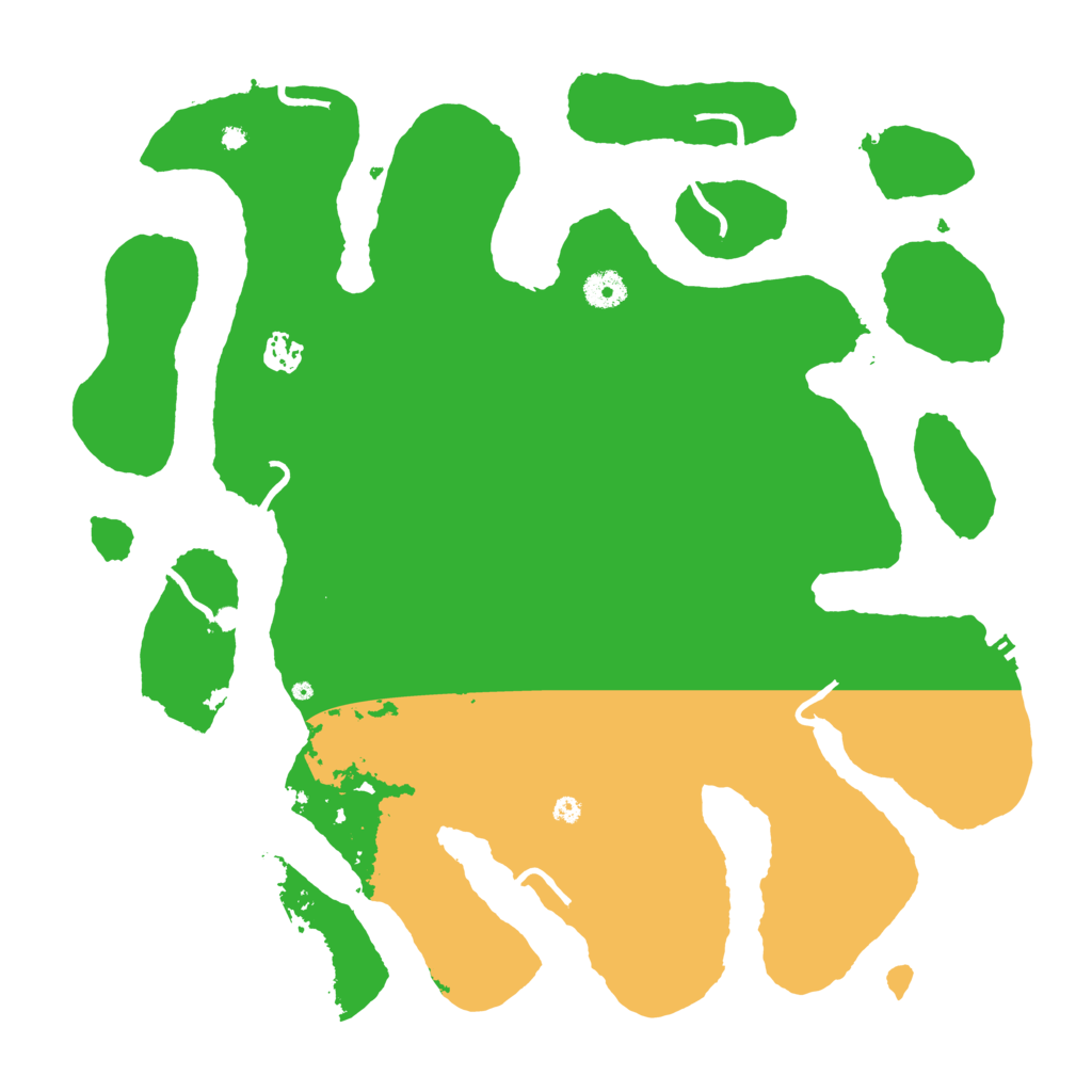 Biome Rust Map: Procedural Map, Size: 4100, Seed: 34045061