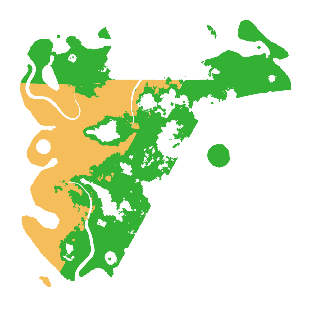 Biome Rust Map: Procedural Map, Size: 3850, Seed: 135457829