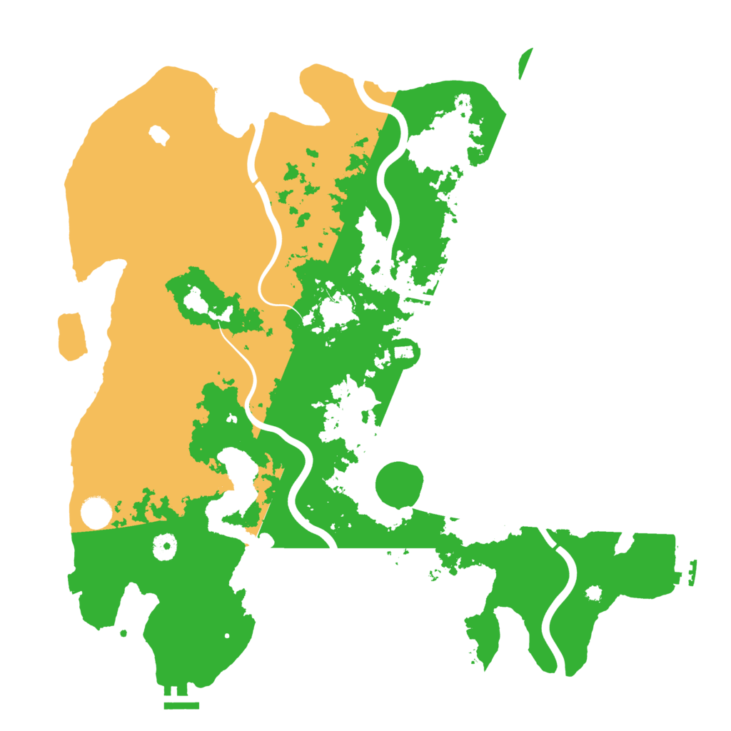 Biome Rust Map: Procedural Map, Size: 4200, Seed: 580