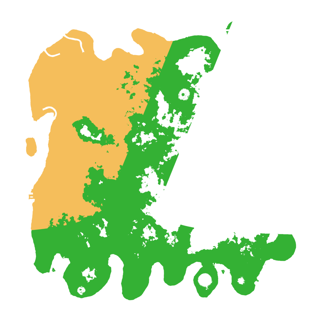 Biome Rust Map: Procedural Map, Size: 4200, Seed: 580