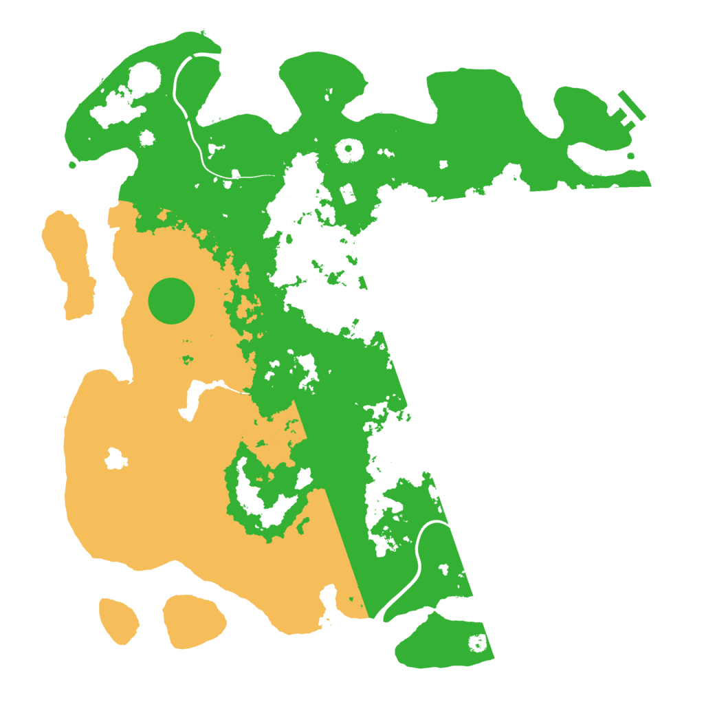Biome Rust Map: Procedural Map, Size: 4000, Seed: 1052398411