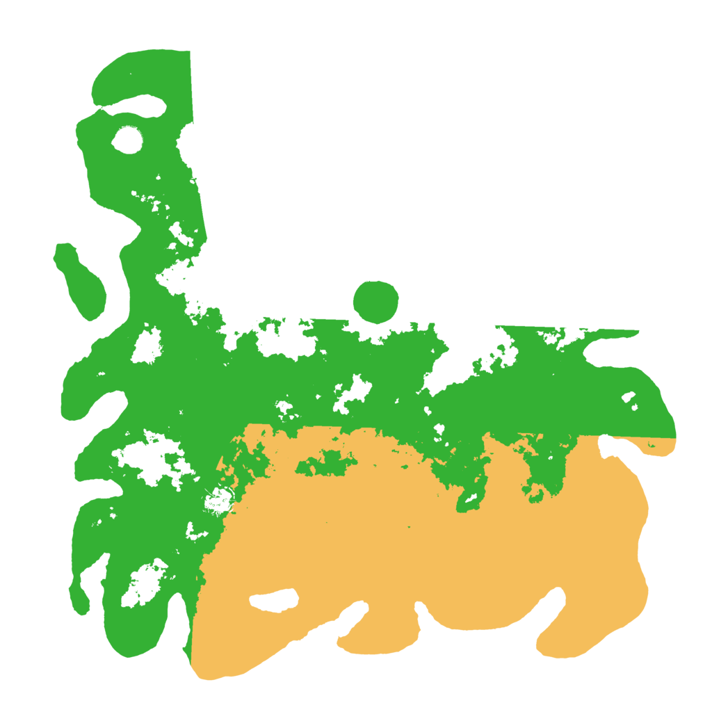 Biome Rust Map: Barren, Size: 4500, Seed: 572583