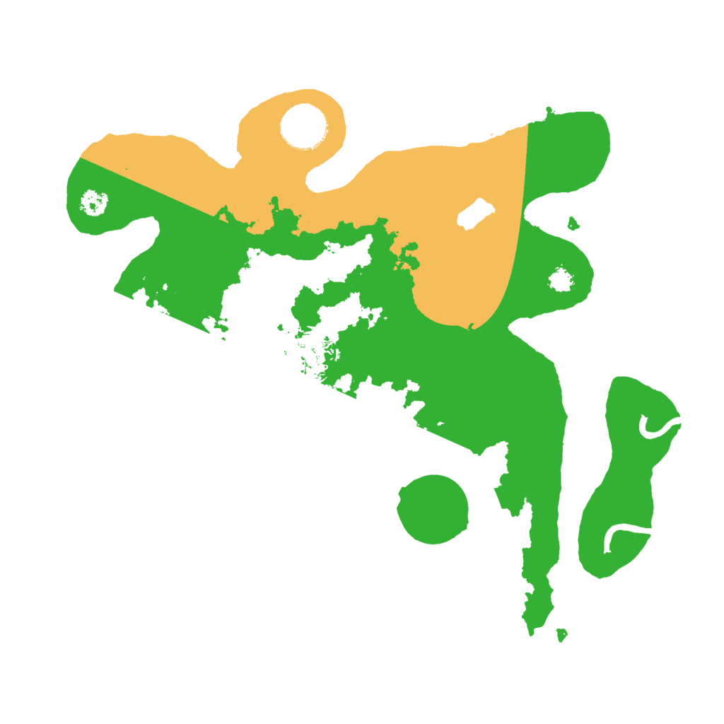 Biome Rust Map: Procedural Map, Size: 2800, Seed: 985572718