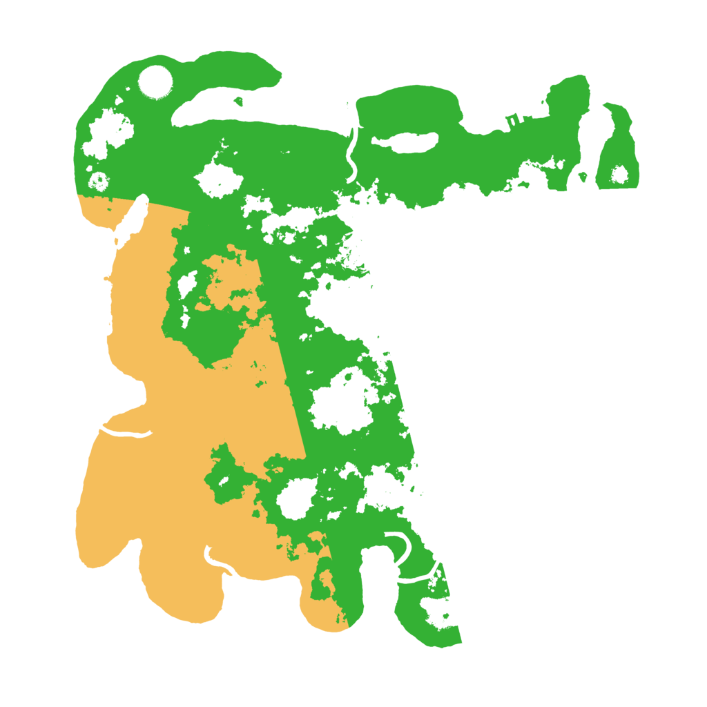 Biome Rust Map: Procedural Map, Size: 3700, Seed: 1393992950