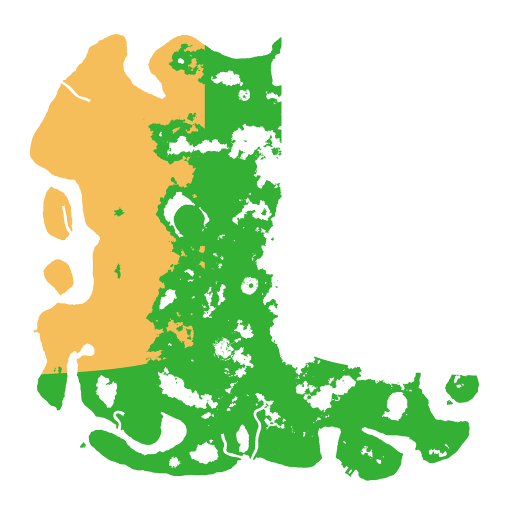 Biome Rust Map: Procedural Map, Size: 4500, Seed: 1073035453