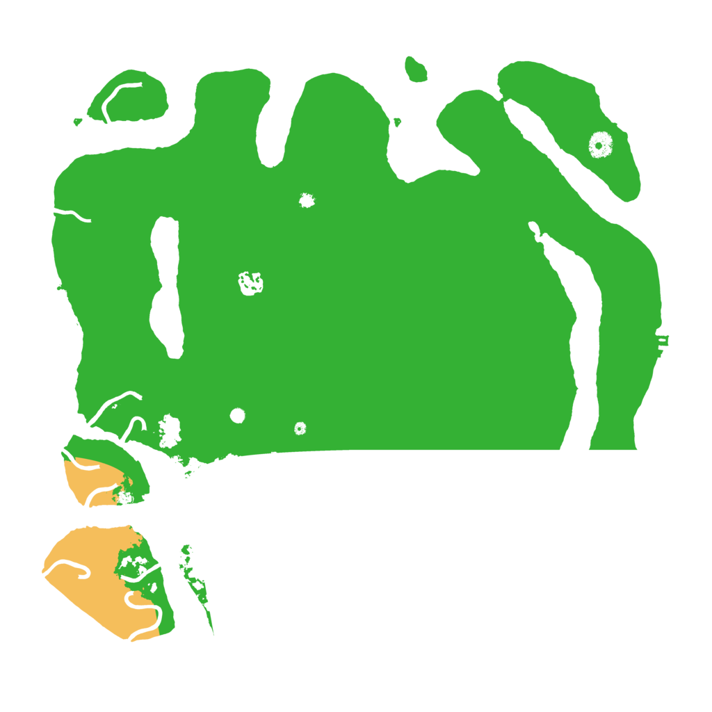 Biome Rust Map: Procedural Map, Size: 4200, Seed: 12383377