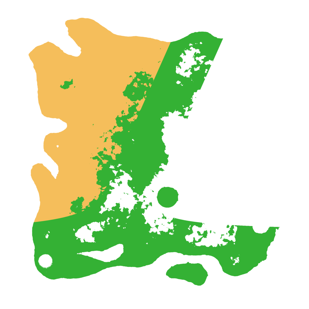 Biome Rust Map: Barren, Size: 4000, Seed: 1154330242