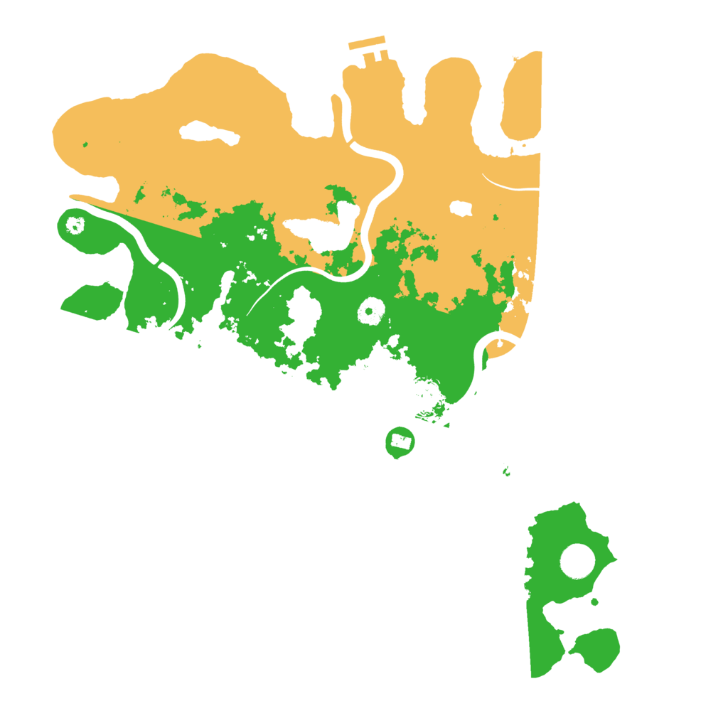Biome Rust Map: Procedural Map, Size: 4000, Seed: 1942