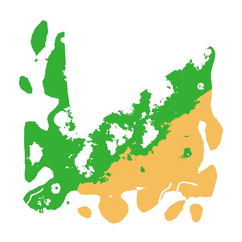 Biome Rust Map: Procedural Map, Size: 3600, Seed: 608232408