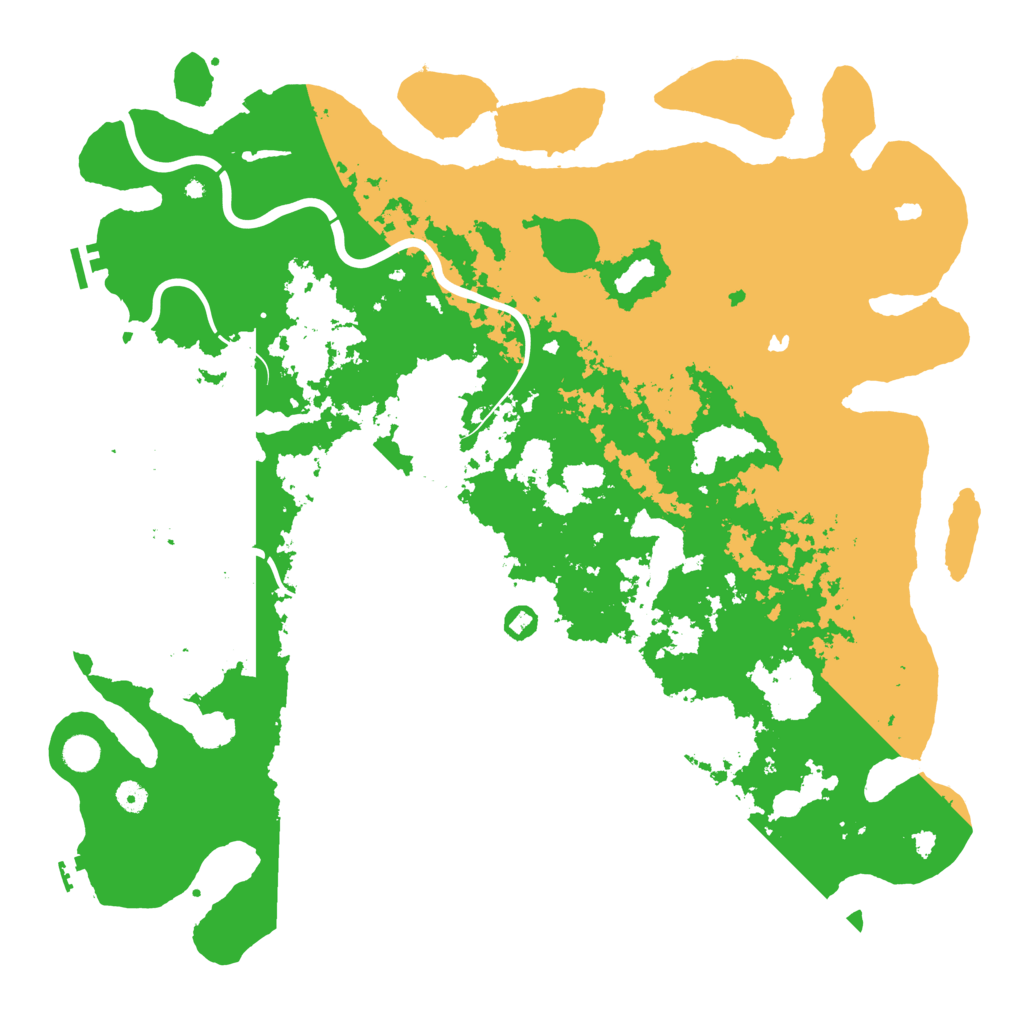 Biome Rust Map: Procedural Map, Size: 5000, Seed: 308113867