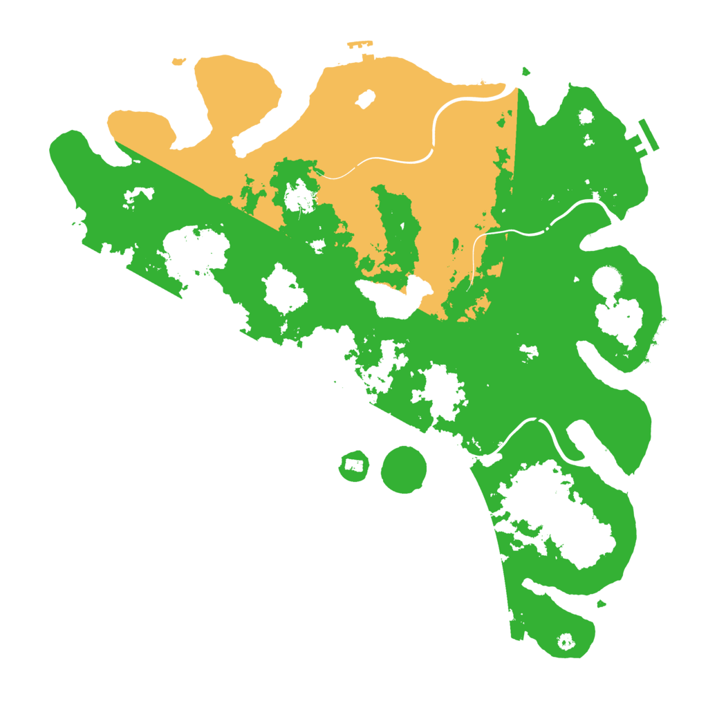 Biome Rust Map: Procedural Map, Size: 4250, Seed: 14320