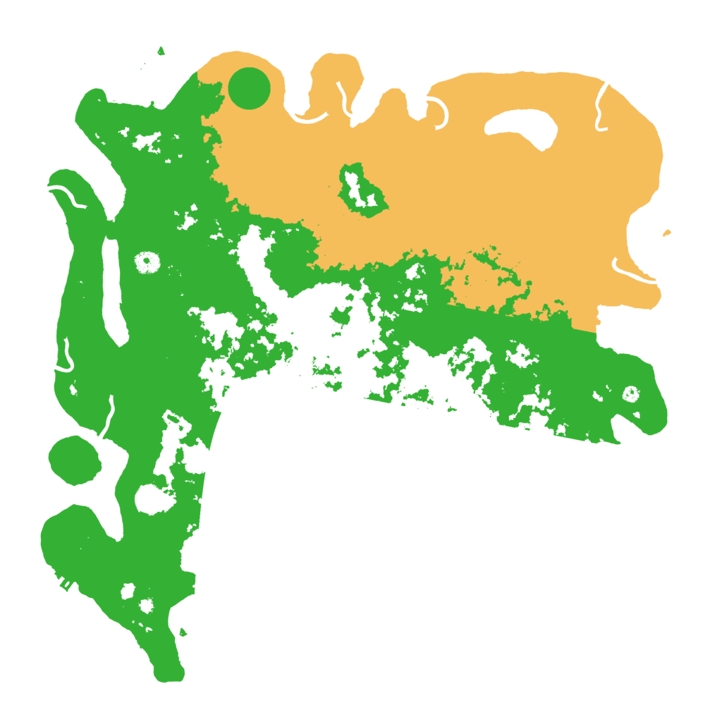 Biome Rust Map: Procedural Map, Size: 4500, Seed: 5566