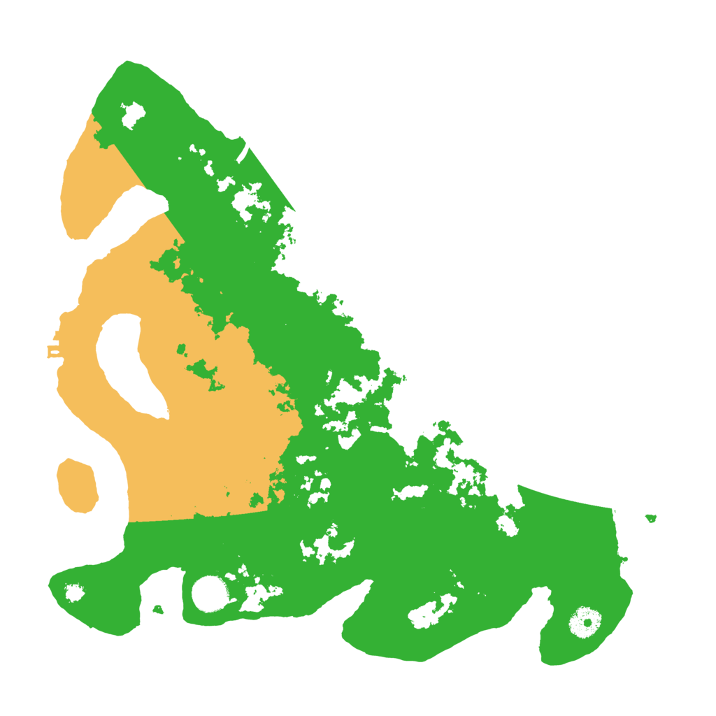 Biome Rust Map: Procedural Map, Size: 3500, Seed: 931821