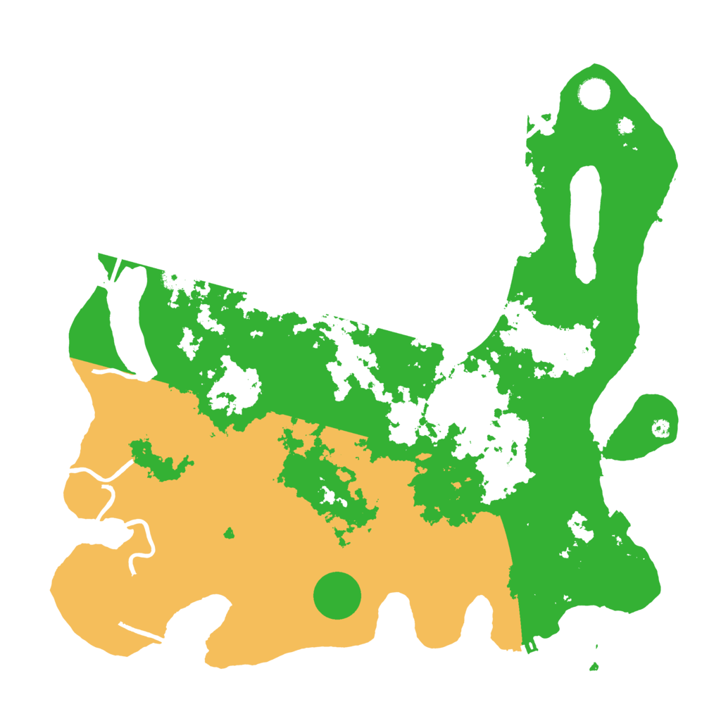 Biome Rust Map: Procedural Map, Size: 4000, Seed: 564087381