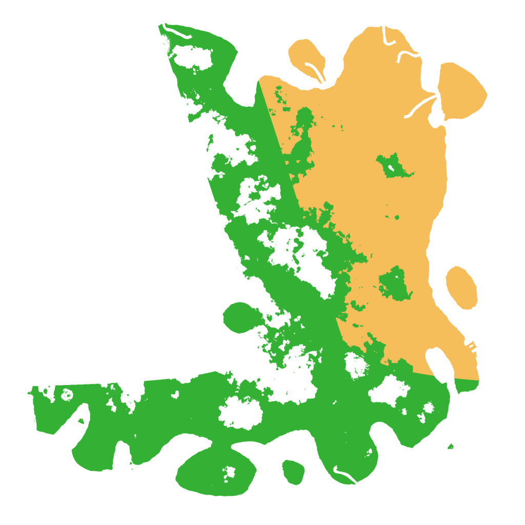 Biome Rust Map: Procedural Map, Size: 4500, Seed: 1372408701