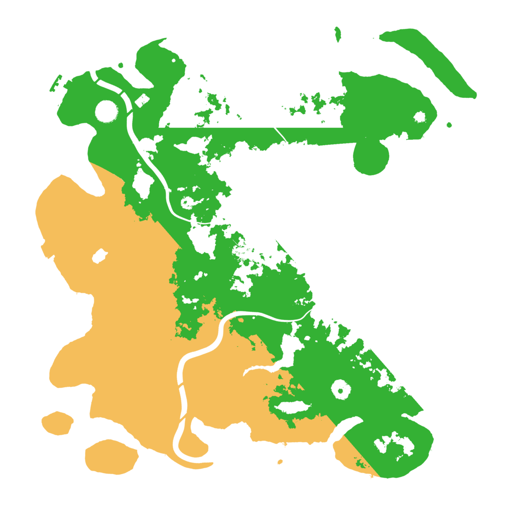 Biome Rust Map: Procedural Map, Size: 4000, Seed: 854856
