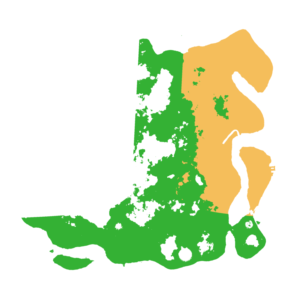 Biome Rust Map: Procedural Map, Size: 4000, Seed: 388264595