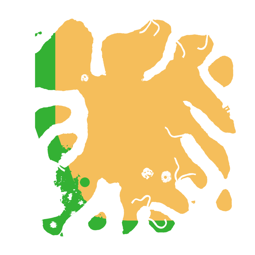 Biome Rust Map: Procedural Map, Size: 3500, Seed: 879260740