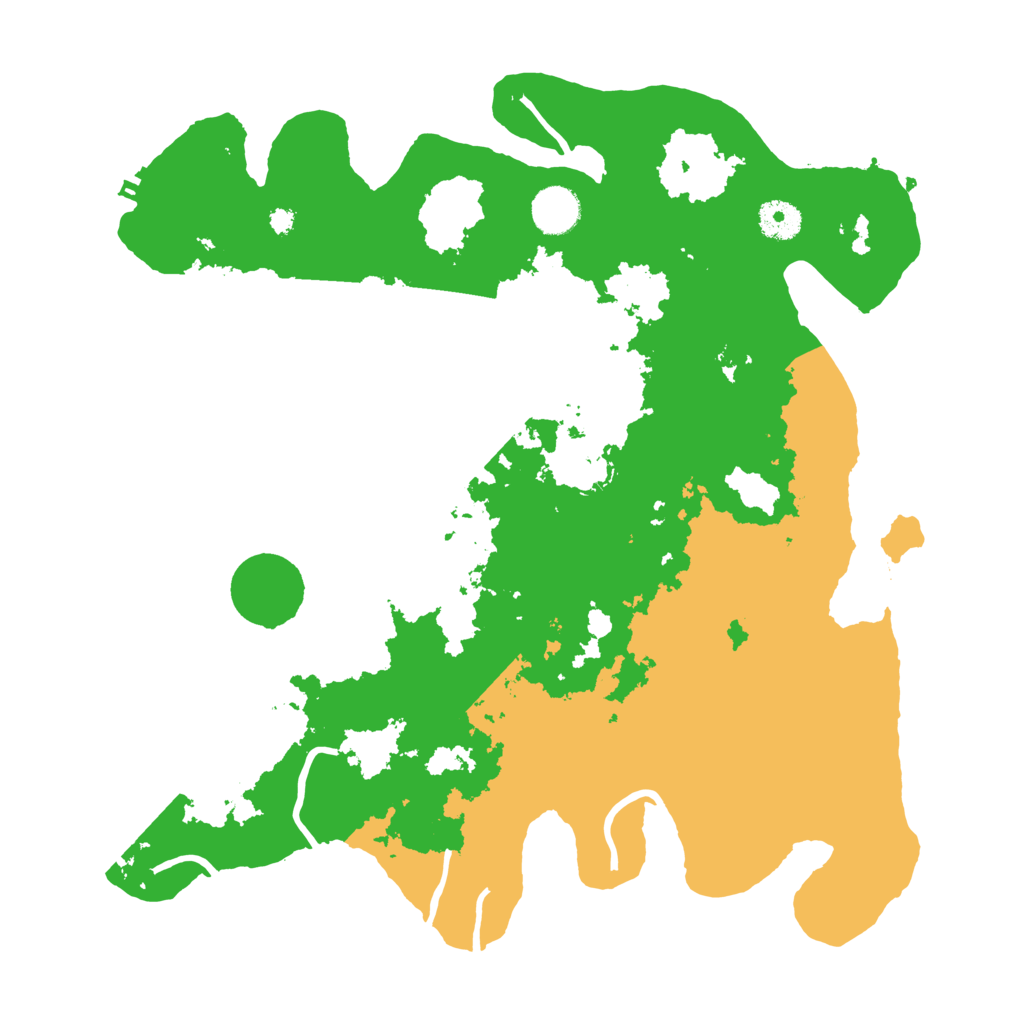 Biome Rust Map: Procedural Map, Size: 3750, Seed: 142486631