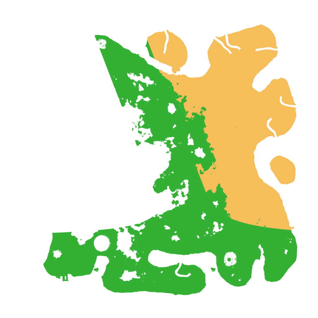 Biome Rust Map: Procedural Map, Size: 3500, Seed: 1633195754